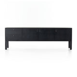 Isador Black Wash Poplar Media Console | shipping 4/25/2025