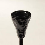 Black Taper Candle Holder (Set Of 3)