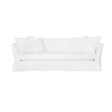 Seda White Linen Slipcovered Sofa | shipping 1/31/2025