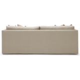 Millie Flax Linen Slipcovered Sofa | shipping 3/7/2025